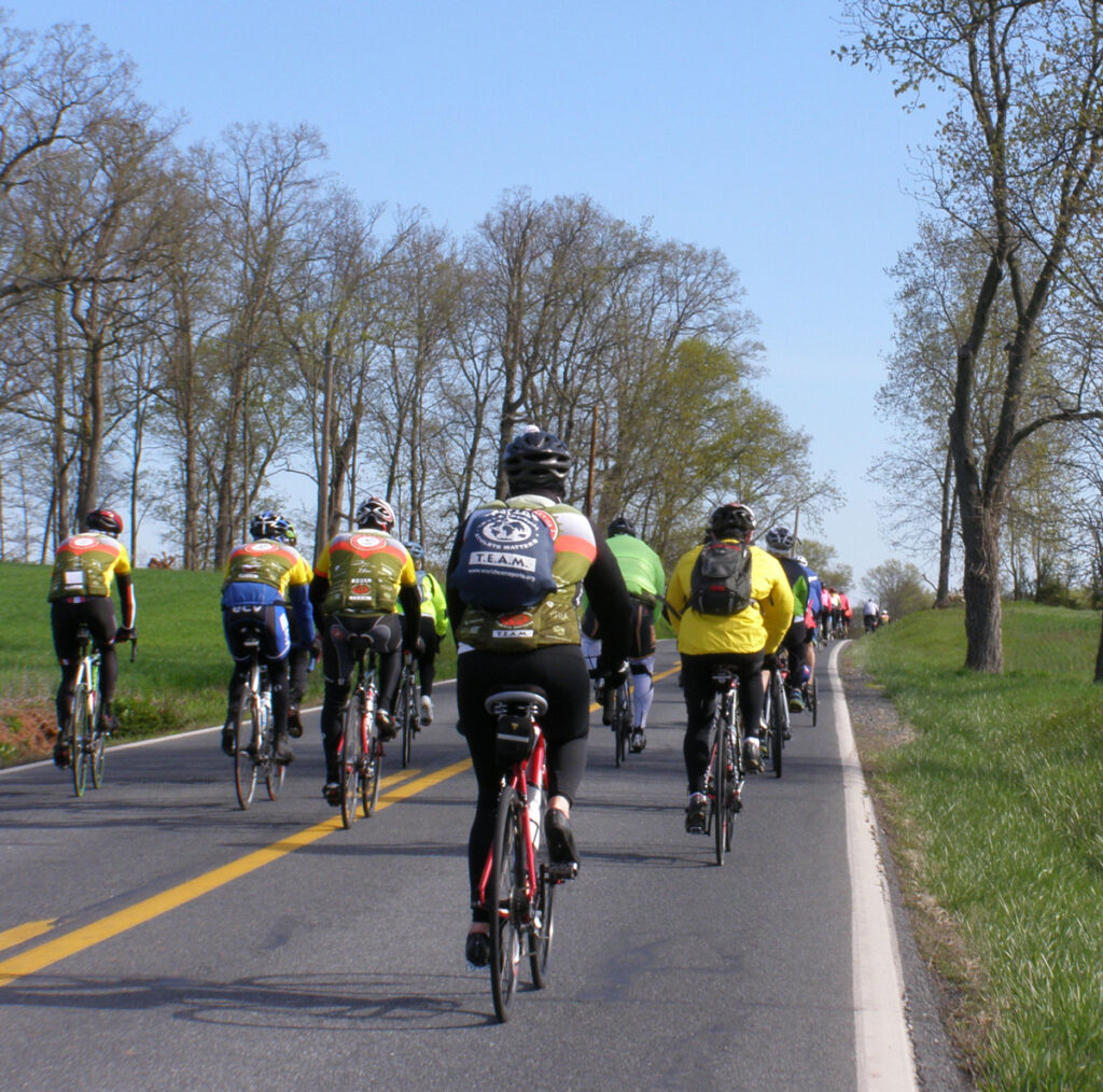 2015 Face of America riders pedal north.