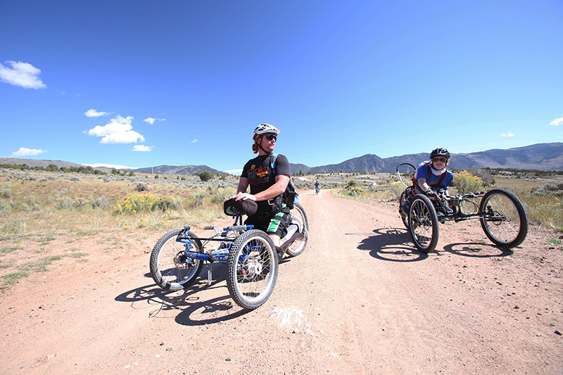 Hand cyclists in 2015