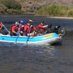 Rafting on the Colorado River.