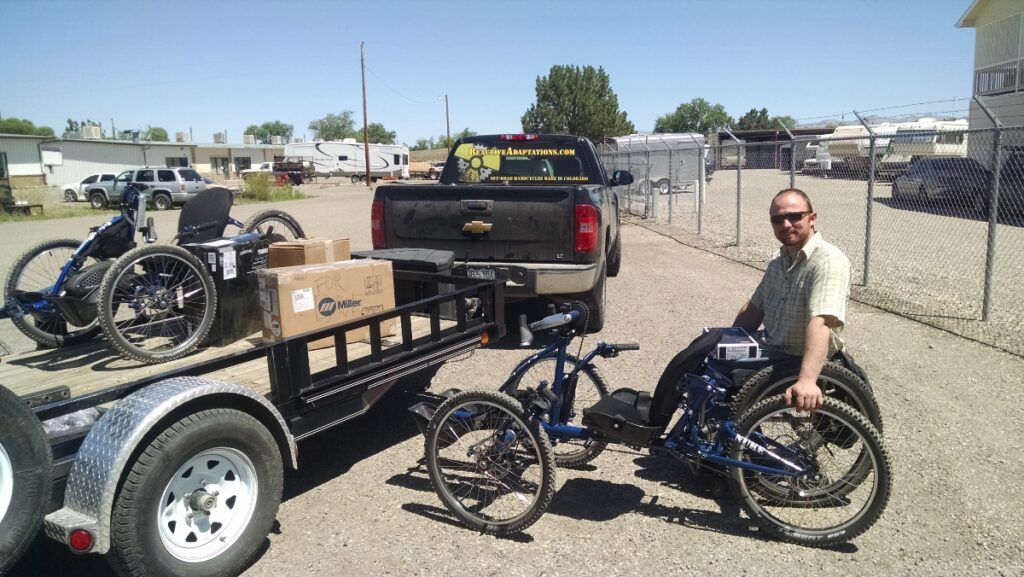 Jake O'Connor and the Nuke Hand Cycle.