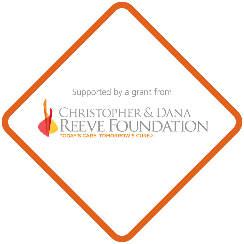 Christopher & Dana Reeve Foundation Logo.