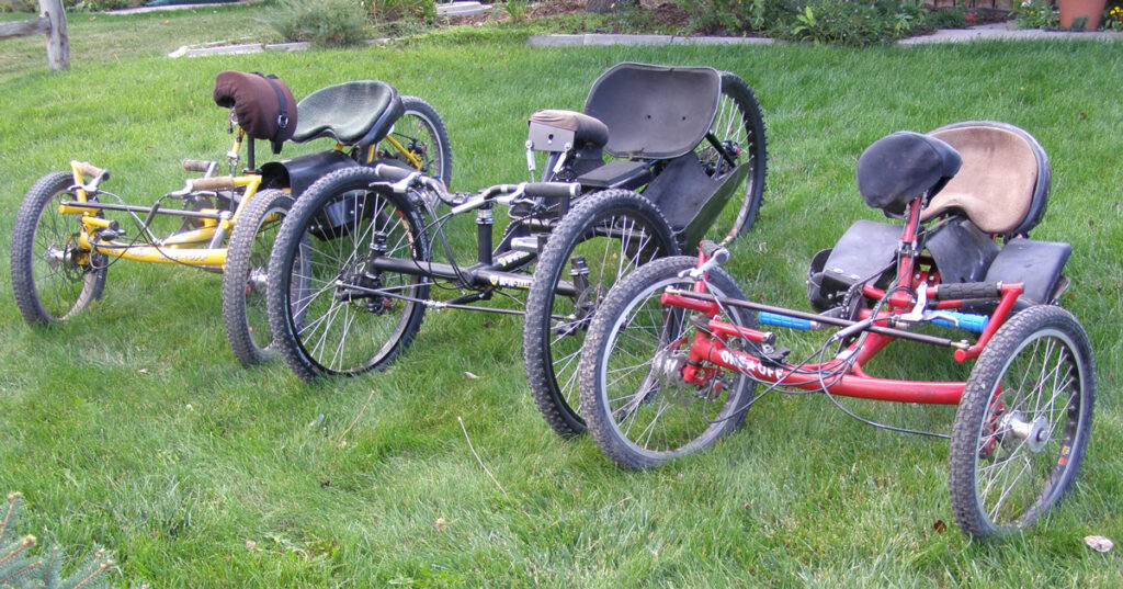 World T.E.A.M. Sports hand cycles.