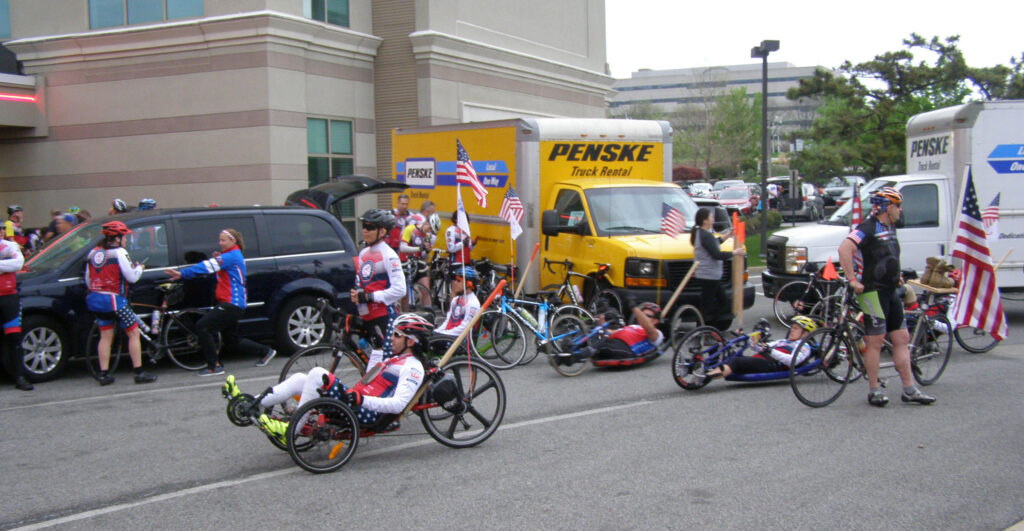 Northern Route start at the Valley Forge Casino Resort.